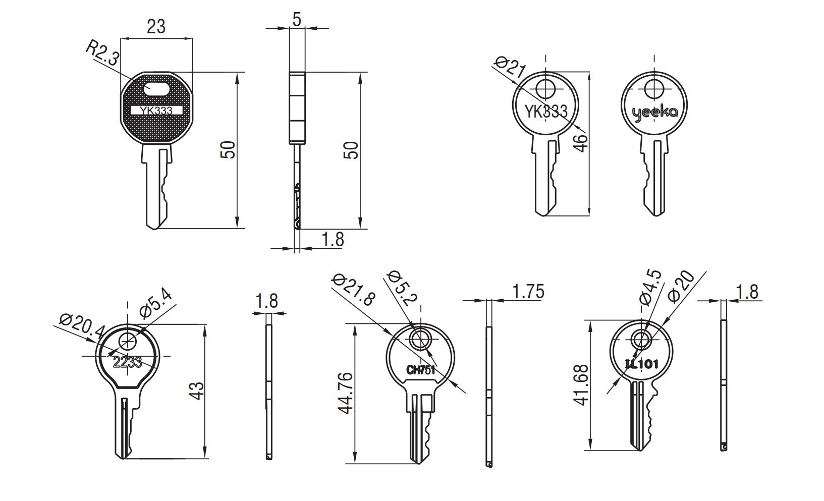 Key 9200-333 series