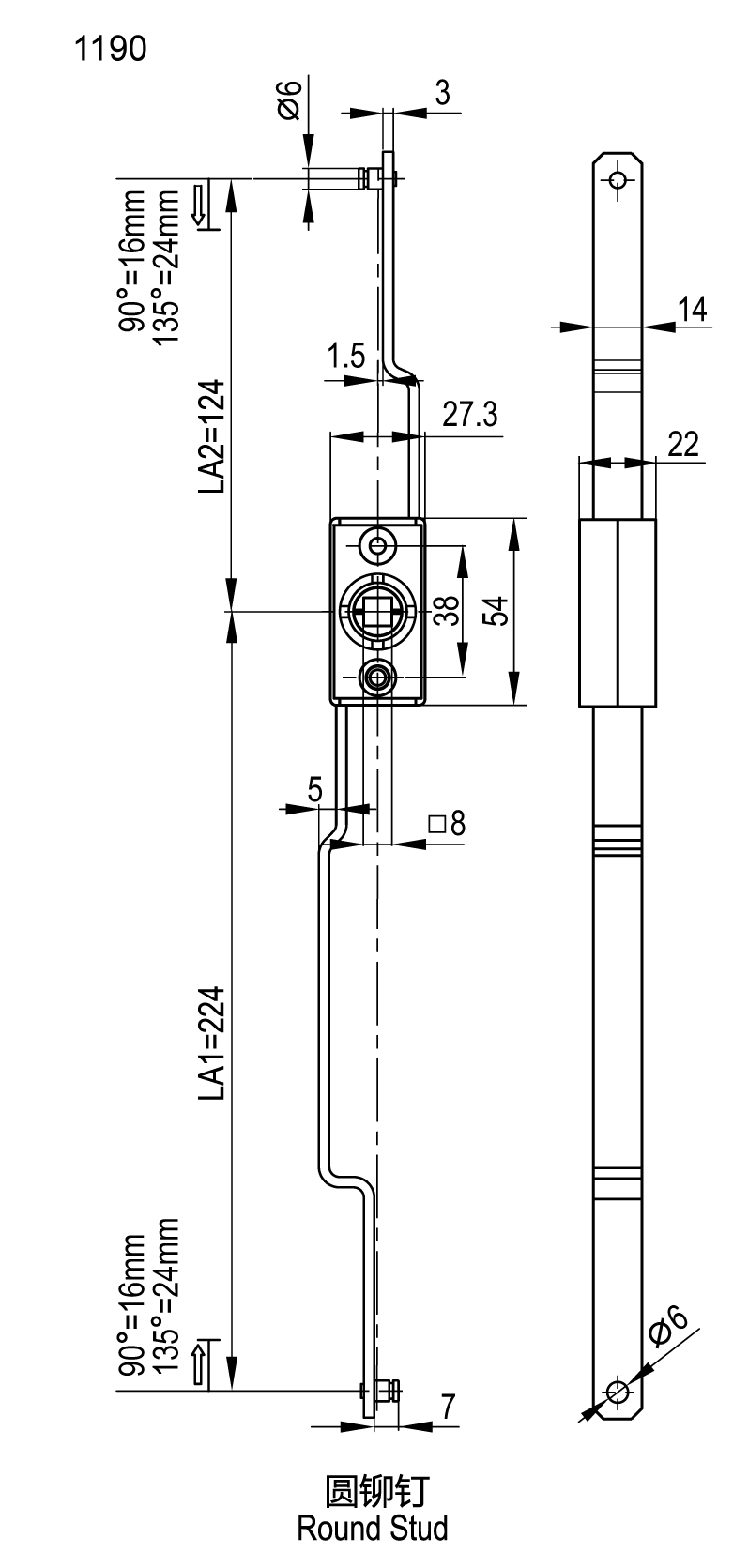 Rod Control 1190 Series