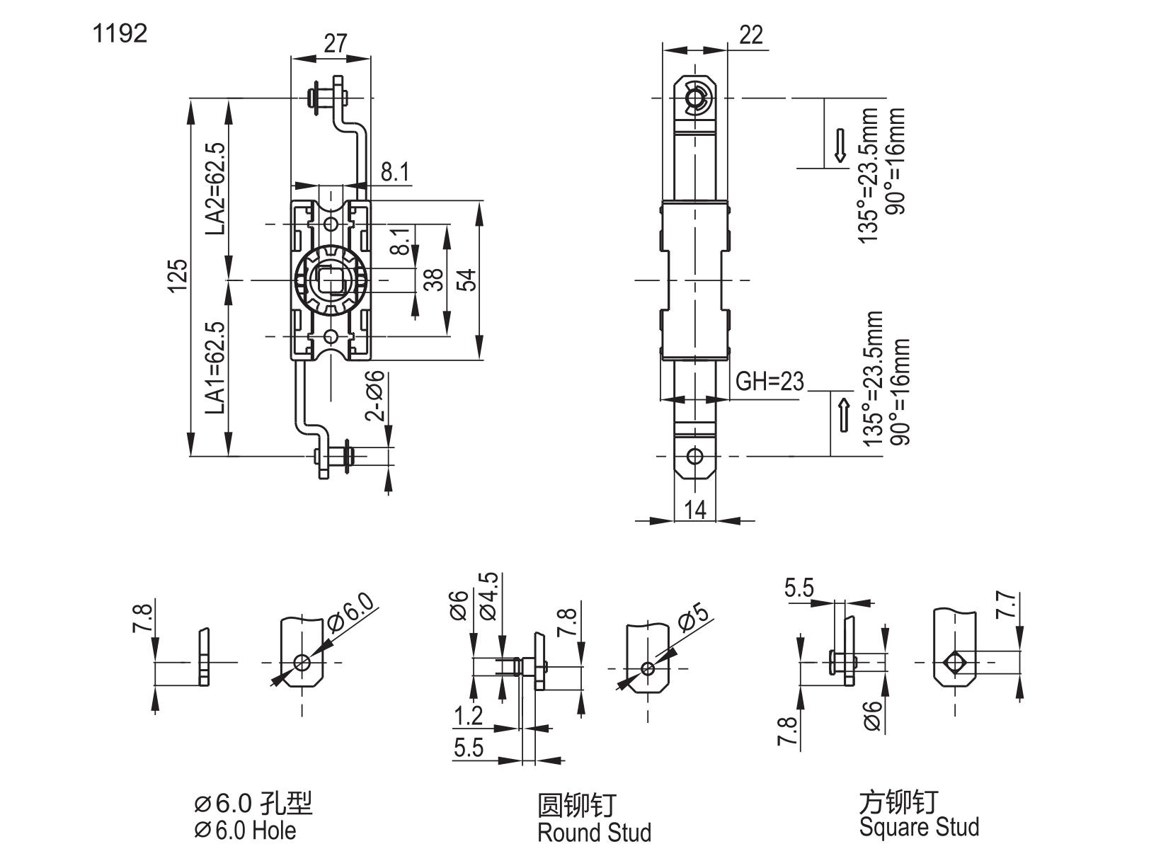 Rod Control 1192 Series