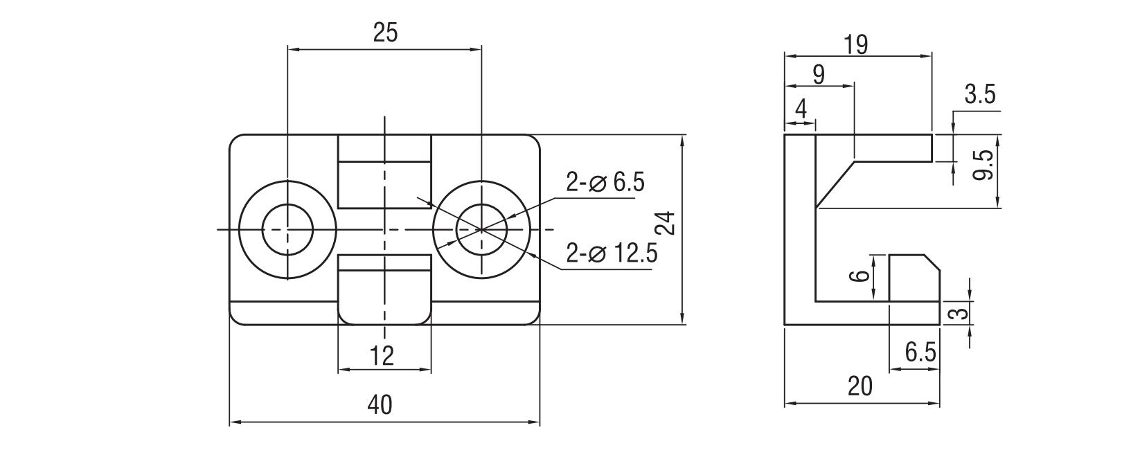 Rod accesories 9401-4024 Series Rod catch