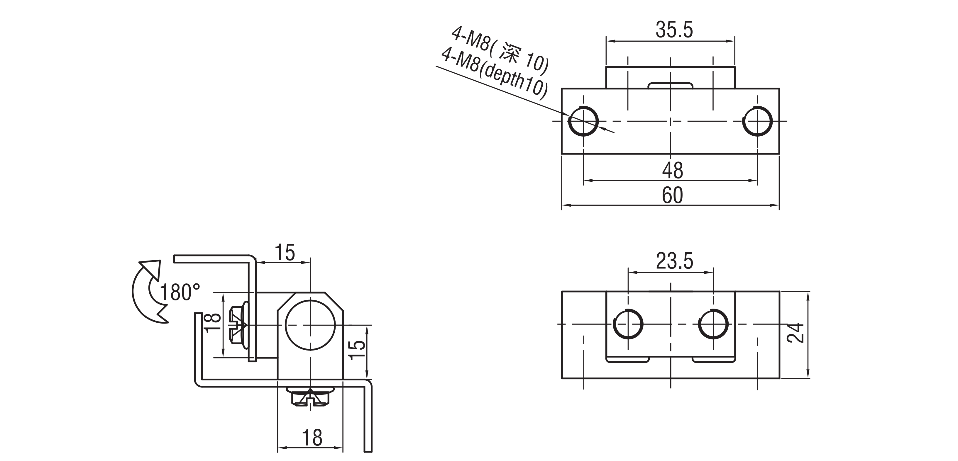 External Hinge 2317 Series