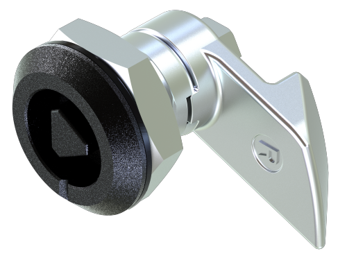 Quarter Turn Lock 1419 Series With Spring Loaded 90° With Slam Effect 