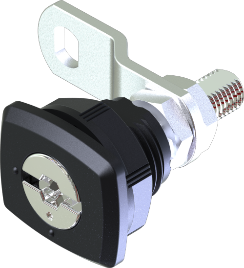 Vibration Resistant Compact Quarter Turn Lock 1426 Series ,Adjustable Grip Range