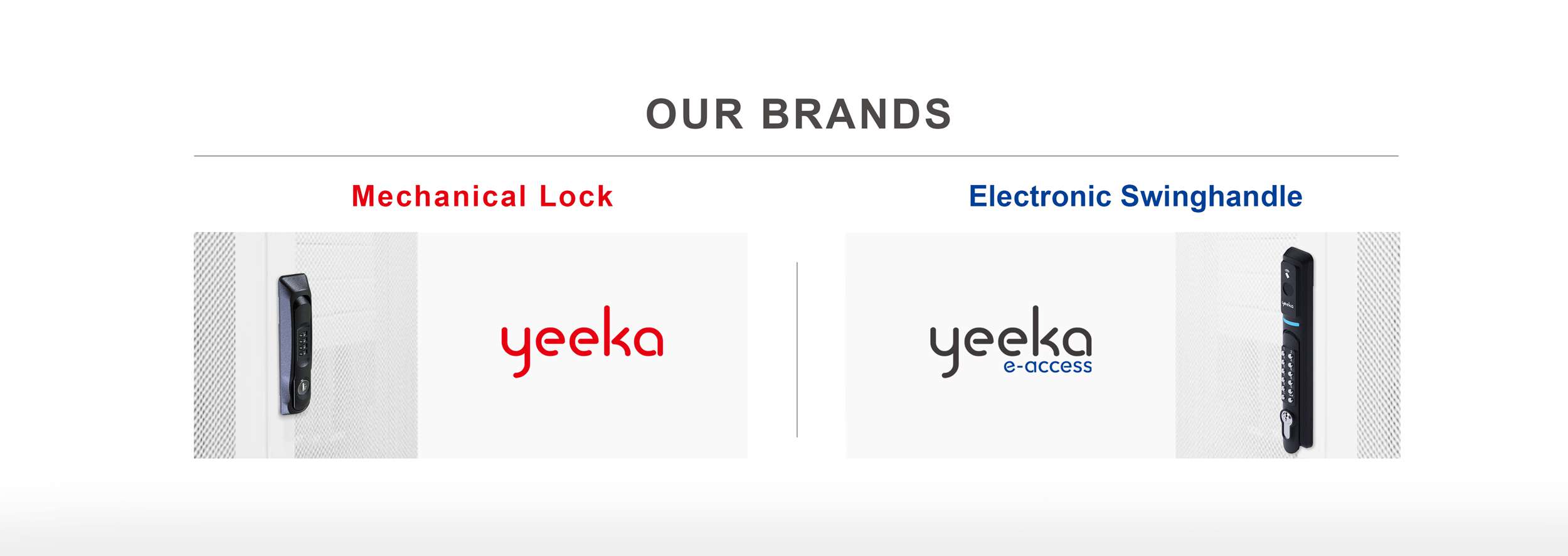 YEEKA,Industrial Cabinet Lock,Electronic Swinghandle,Hinges,Rod 